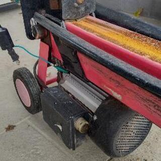 ７t100v薪割り機