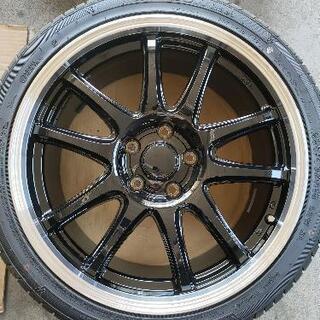 タイヤ ホイール 4本セット 18インチ 5穴 pcd114.3 8j+40 225 40