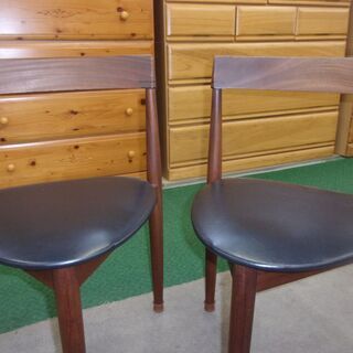 愛品館八千代店】【商談中】HANSOLSEN FREM ROJLE 2脚セット 