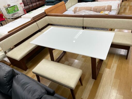 ベンチダイニング5点セット ヤマ家具 【トレファク岸和田店】 - 大阪府 