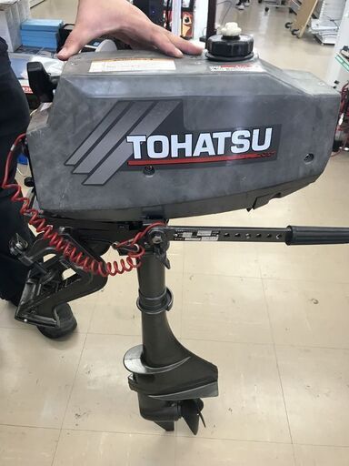 TOHATSU　3AR　２馬力船外機　２サイクル