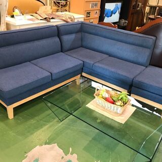 【愛品館八千代店】ニトリ　リビングダイニングソファセット【愛八DN】