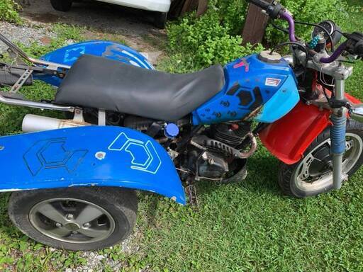 レア ホンダATC200側車登録普通免許で乗れます。3人乗りパワフル