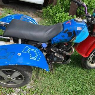 レア　ホンダATC200側車登録普通免許で乗れます。3人乗りパワフルオリジナルホイール有り レア ホンダATC200側車登録普通免許で乗れます。3人乗りパワフルオリジナル