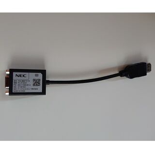 HDMI→VGA変換アダプタ　PC-VP-BK07