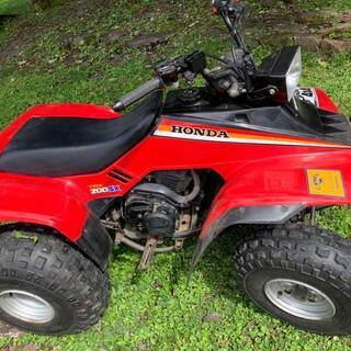 ホンダTRX200 4輪バギー年式考えたら程度上走行少ないエンジンパワフル