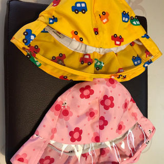 【ネット決済】子供帽子　レインハット、夏用帽子