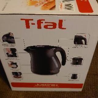 新品未使用 ティファール ケトル T-fal ブラック 黒