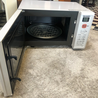 【リサイクルサービス八光　田上店　安心の3か月保証　配達・設置OK】シャープ SHARP RE-S50B-W [オーブンレンジ 15L ホワイト系] リサイクルサービス八光 田上店 安心の3か月保証 配達・設置OK】シャープ