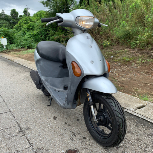 【整備済み】スズキ・レッツ4 インジェクション車 前タイヤ新品 即乗り出し可 CA45A 千葉県柏市から格安配送可能！即日配送　SUZUKI LET'S