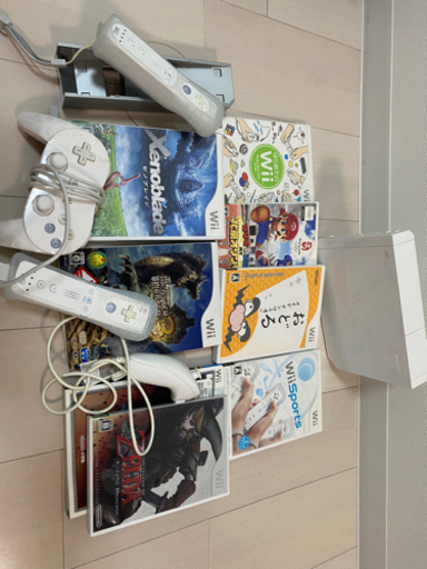 任天堂Wii本体＋7本ソフトセット！早い者勝ち