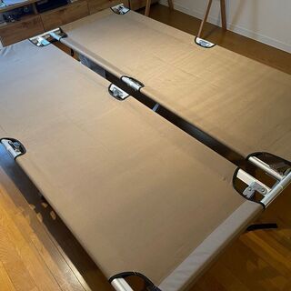 キャンプ用 ベット2個セット(折りたたみ式)※1個も可能です。まずはご相談ください