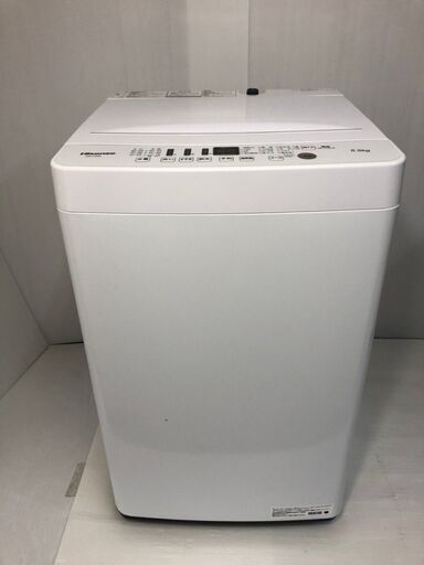 Hisense(ハイセンス)★全自動電気洗濯機★HW-T55D★5.5kg★ホワイト★2020年製★【送料0円(地域限定)】