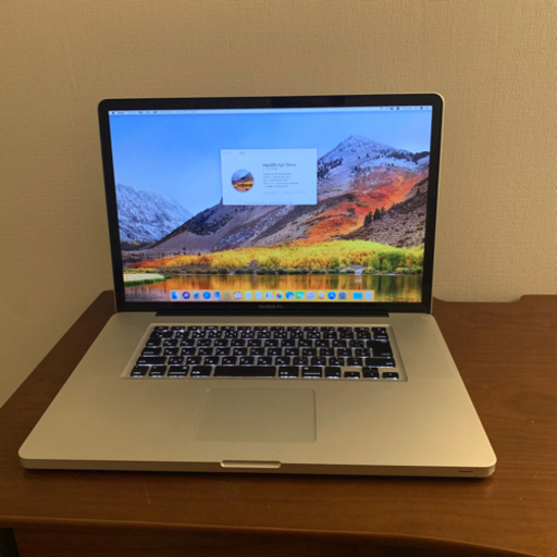 MacBookPro 17インチ