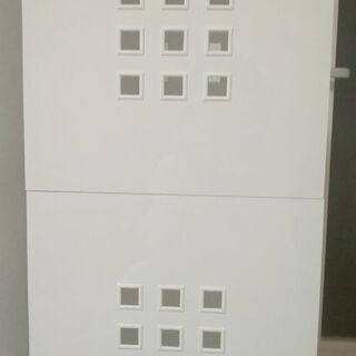 【ネット決済】IKEAボックス（白）２個セット