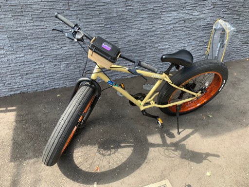 BRONX ファットバイク サンドXウッド調 カスタムブロンクス