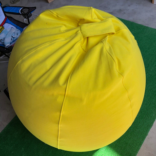 Yogibo ヨギボー　イエロー　黄色　ボール型