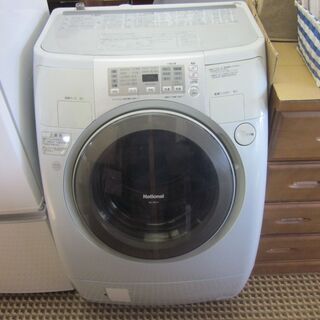 【ネット決済】ナショナル ６ｋ・４ｋドラム式全自動洗濯機 NA-...