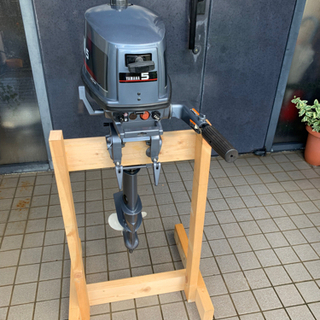 ヤマハ船外機　5馬力（一応ジャンク扱い）＊近くまで引き取り希望