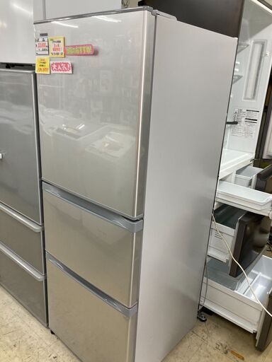 【リサイクルショップどりーむ荒田店】　9340　東芝　冷凍冷蔵庫　GR-K33S　330L　2017年製　※一部ヘコミあり