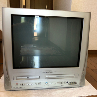 DVD/TVCR コンポブラウン管テレビ　ジャンク品