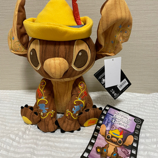 スティッチ ぬいぐるみ ピンバッジ ピノキオ