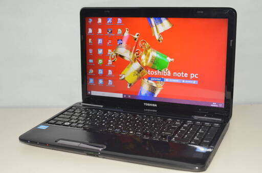最新Windows10+office 大容量HDD750GB 東芝Dynabook T351/35EB 高性能 第二世代i3/4GB/15.6インチ/無線内蔵/HDMI/DVDRW/便利なソフト多数