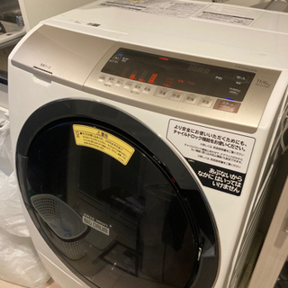 【ネット決済】ドラム式洗濯機　HITACHI BD-SV110EL