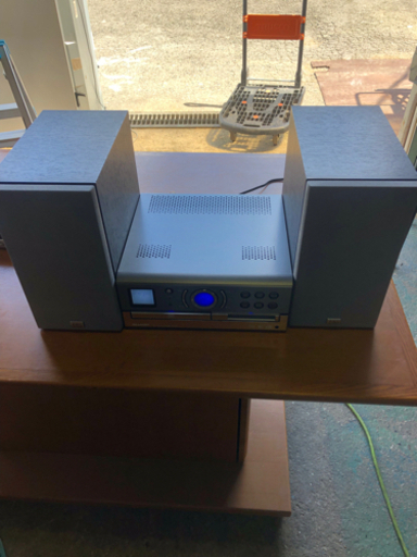 SHARP CD MD ラジオミニコンポ