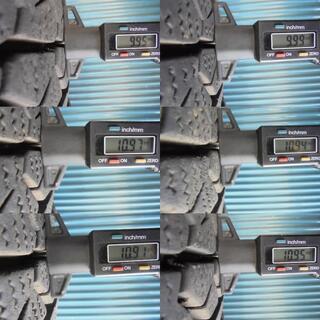 ブリヂストン BLIZZAK W979　205/80R17.5 120/118L LT　6本　9分溝4本と8分溝2本　程度良好！