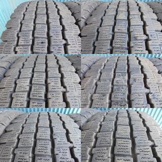 ブリヂストン BLIZZAK W969　205/80R17.5 120/118L LT　6本　7～8分溝4本と6分溝2本