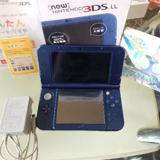 激安価格の new LL○メタリックブルー 3DS NINTENDO ニンテンドーDS