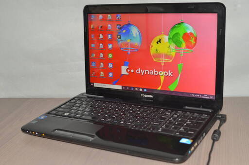 中古ノートパソコン 東芝 T350/36AB 最新Windows10+office 大容量HDD750GB Core i5-460M/4GB/HDMI/15.6インチ/無線内蔵/便利なソフト