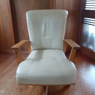 牛革製椅子