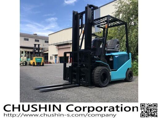 2.5トン　サイドシフト　バッテリー　フォークリフト 　関東輸送無料(条件有)　3.5ｍ　カウンター　電動フォーク　塗装済!!　調子好調!!　2.5t　関東輸送費無料(条件有)