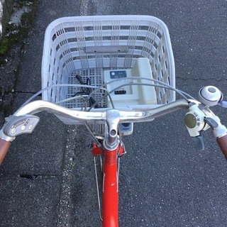 ＜美品車＞パナソニック・24インチ電動アシスト自転車・アルフィットViVi ・EPX43・レッド・整備・お手入れ済・不要自転車無料引取りします
