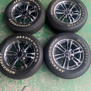 タイヤアルミホイールセット　215/65R16 中古　ハイエース