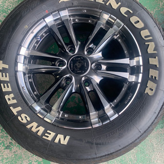 タイヤアルミホイールセット　215/65R16 中古　ハイエース