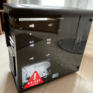 PCケース ATX対応ミドルタワー ガラスパネル