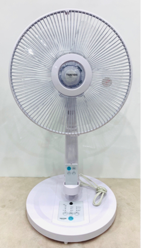 ★中古品　TEKNOS  リモコン付き扇風機　2016年製