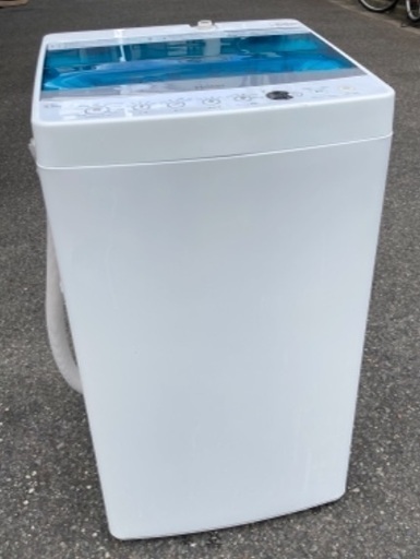 【RKGSE-579】特価！ハイアール/Haier/5.5kg/全自動洗濯機/JW-C55A/中古/2018年製/当社より近隣地域無料配達