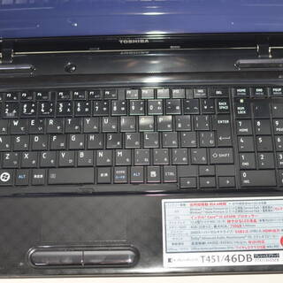 最新Windows10+office 爆速新品SSD256GB 東芝Dynabook T451/46DB 高 