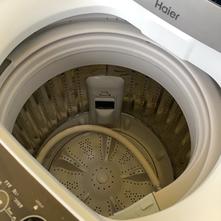 【リサイクルサービス八光　田上店　安心の3か月保証　旧鹿児島市内配達・設置無料】ハイアール HAIER JW-C55A K [全自動洗濯機 5.5kg ブラック]