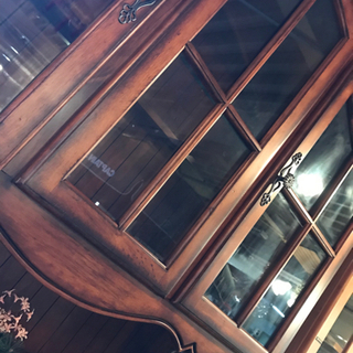 JF3268 アンティーク調 キャビネット 