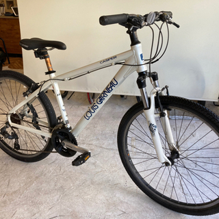 26インチ 【LOUIS GARNEAU CASPER】24段変速 アルミフレーム 白
