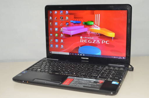 ノートパソコン 東芝 T350/36ABD 最新Windows10+office 大容量HDD640GB Core i5-460M/4GB/無線/15.6インチ/DVDマルチ/便利なソフト多数