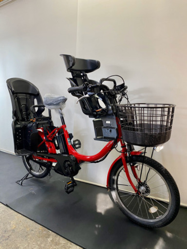 関東全域送料無料 保証付き 電動自転車 ヤマハ パスバビー 20インチ 8.7ah 3人乗り デジタル