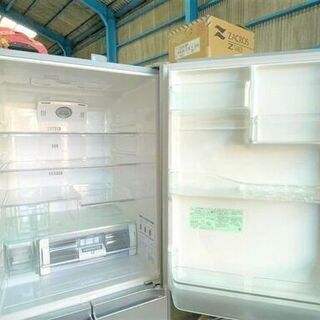 ちゃんと冷えますが【 チョット訳あり 】 2014年製  5ドア 冷凍冷蔵庫 HITACHI R-S4200D(XS)  415L クリスタルシルバー　右開き　真空チルドFS クリスタルドア ちゃんと冷えますが【 チョット訳あり 】 2014年製 5ドア 冷凍冷蔵庫