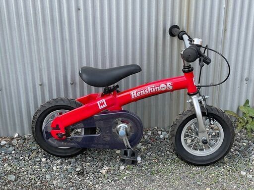へんしんバイクs 10インチ 赤 中古