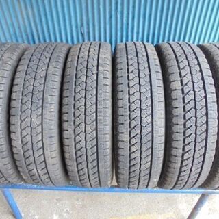 ブリヂストン BLIZZAK W979　195/75R15 109/107L LT　6本　9.5分溝2本と9分溝4本　程度良好！